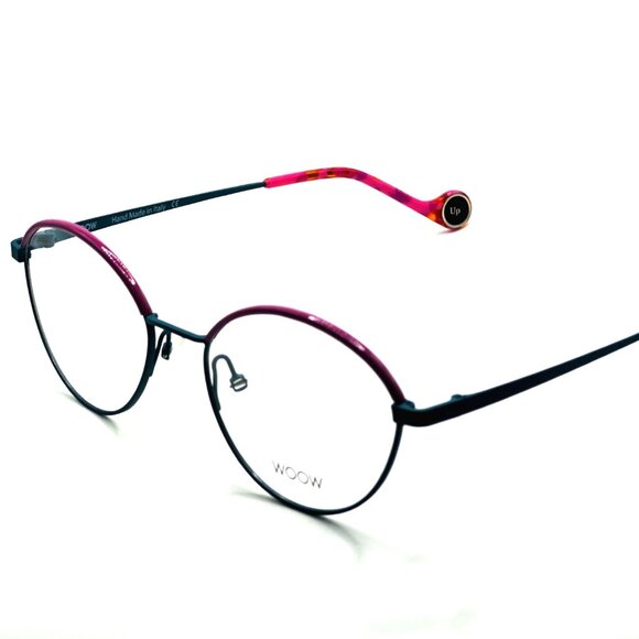 NEW ORIGINAL WOOW Rise Up 1 Col 9445 Duck Blue Women Eyeglasses 51mm 18 140 - Picture 1 of 8